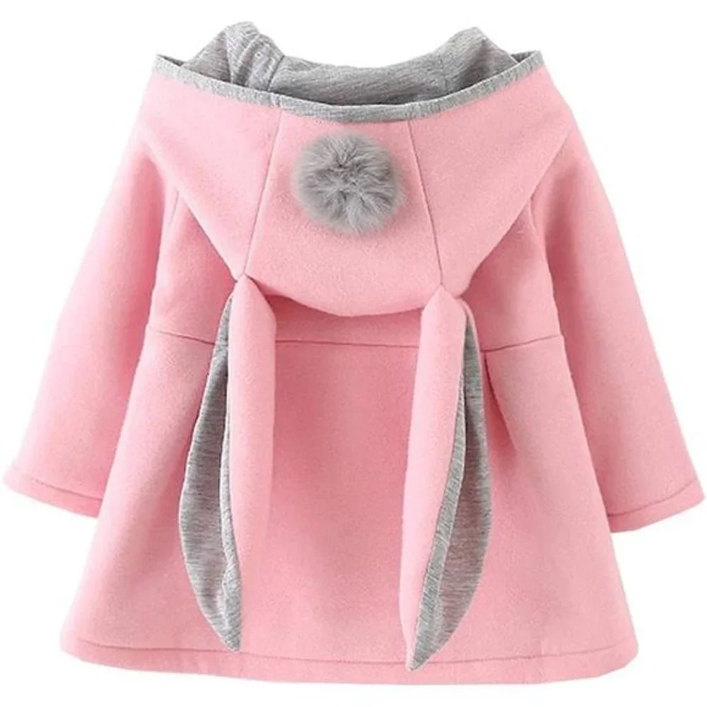 Super Cute Baby Girls Jacket for Winter & Autumn Cotton Warm Coat - Picture 1 of 7